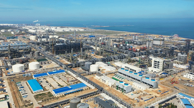 總進度完成約93.96%！百萬噸乙烯項目集中中交（jiāo）